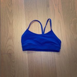 Lululemon flow Y bra size 4 Blue